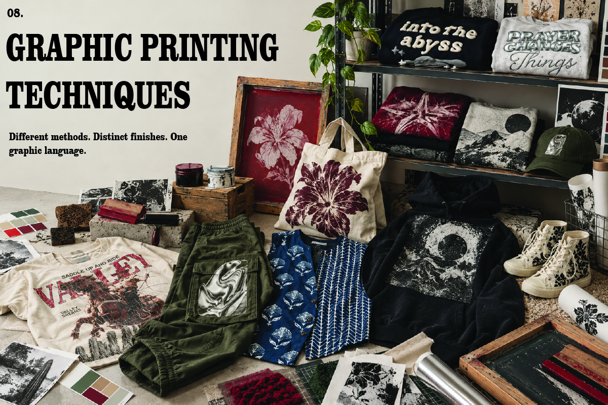 Seasonal collection print artwork